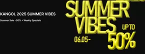 Summer Vibes Up to 50% Off
