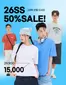 송파구의 GSGM 카탈로그 | 26SS 그래픽 반팔 티셔츠 50%SALE! | 2026-04-10T00:00:00.000Z - 2026-05-05T00:00:00.000Z